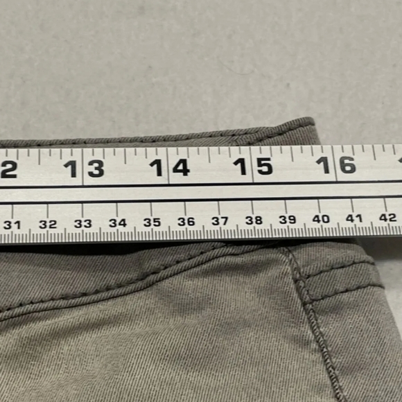 Mossimo Supply co denim legging stretch spandex jeans gray sz 11 fit 6 - Picture 7 of 8